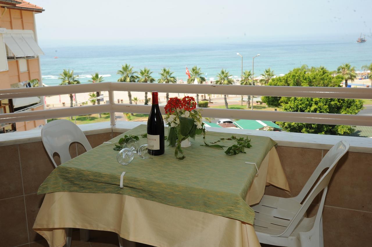 אלאניה Akman Beach Apart Otel מראה חיצוני תמונה