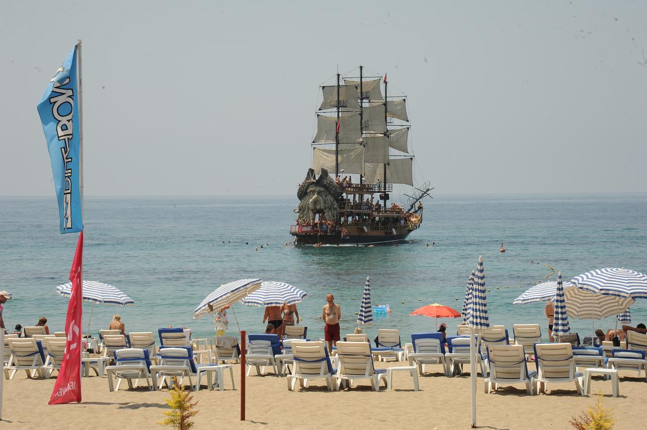 אלאניה Akman Beach Apart Otel מראה חיצוני תמונה